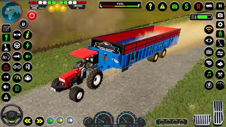 Tractor Farming Tractor Games ဖန်သားပြင်ဓာတ်ပုံ 3