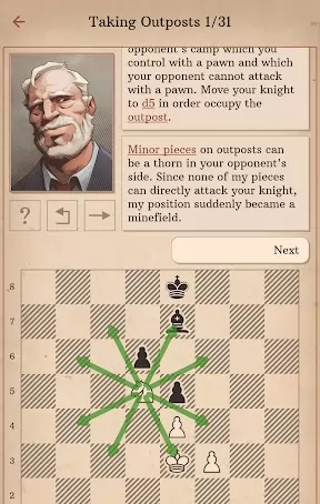 Learn Chess with Dr. Wolf Screenshot 1