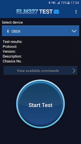 ELM327 Test Tangkapan skrin 3