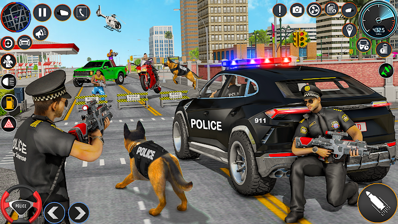 Police Dog Subway Crime Shoot 스크린샷 1