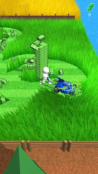 Stone Grass: Mowing Simulator Mod ဖန်သားပြင်ဓာတ်ပုံ 1