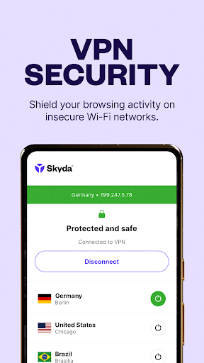 Skyda - Chats & VPN Screenshot 3