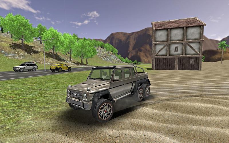 6x6 Truck Offroad Driving Sim 螢幕截圖 1