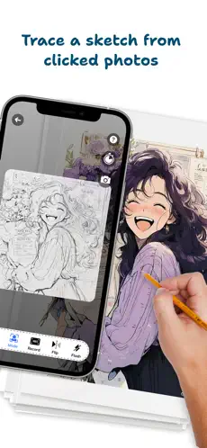 AR Draw Anime Trace Sketch AI Screenshot 1