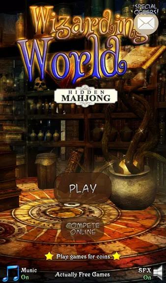 Mahjong: A Wizards World 螢幕截圖 0