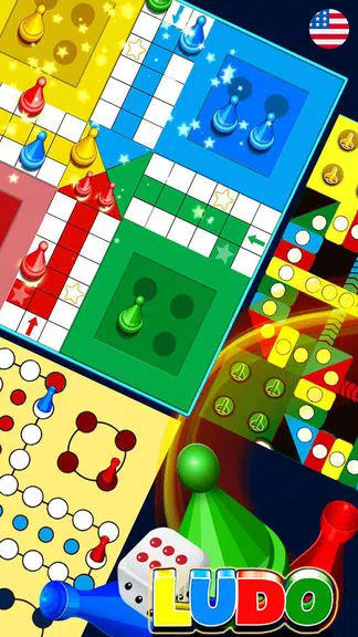 Ludo: Dice Board Games ဖန်သားပြင်ဓာတ်ပုံ 0