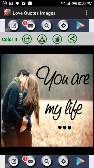 Romantic Love Quotes & Images Ảnh chụp màn hình 2