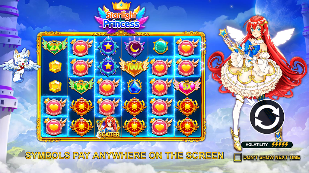 Starlight Princess Slot Tangkapan skrin 0