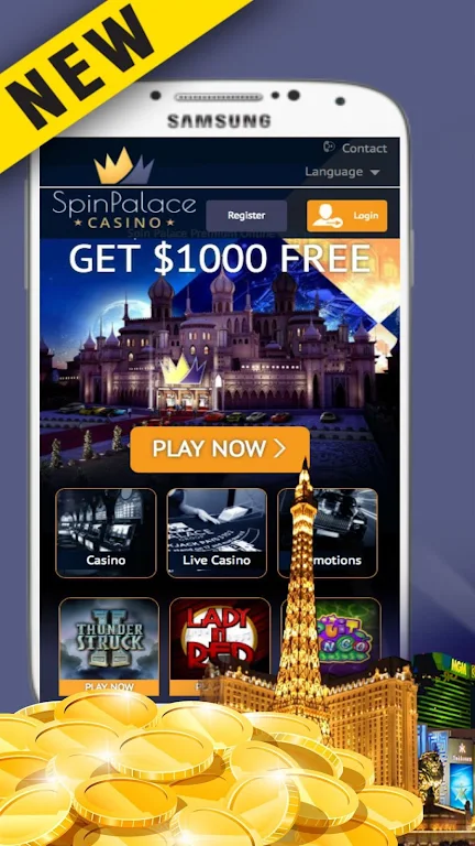 SPINPALACE - New Bonuses স্ক্রিনশট 0