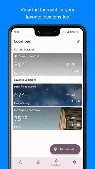 SimpleWeather Ekran Görüntüsü 2