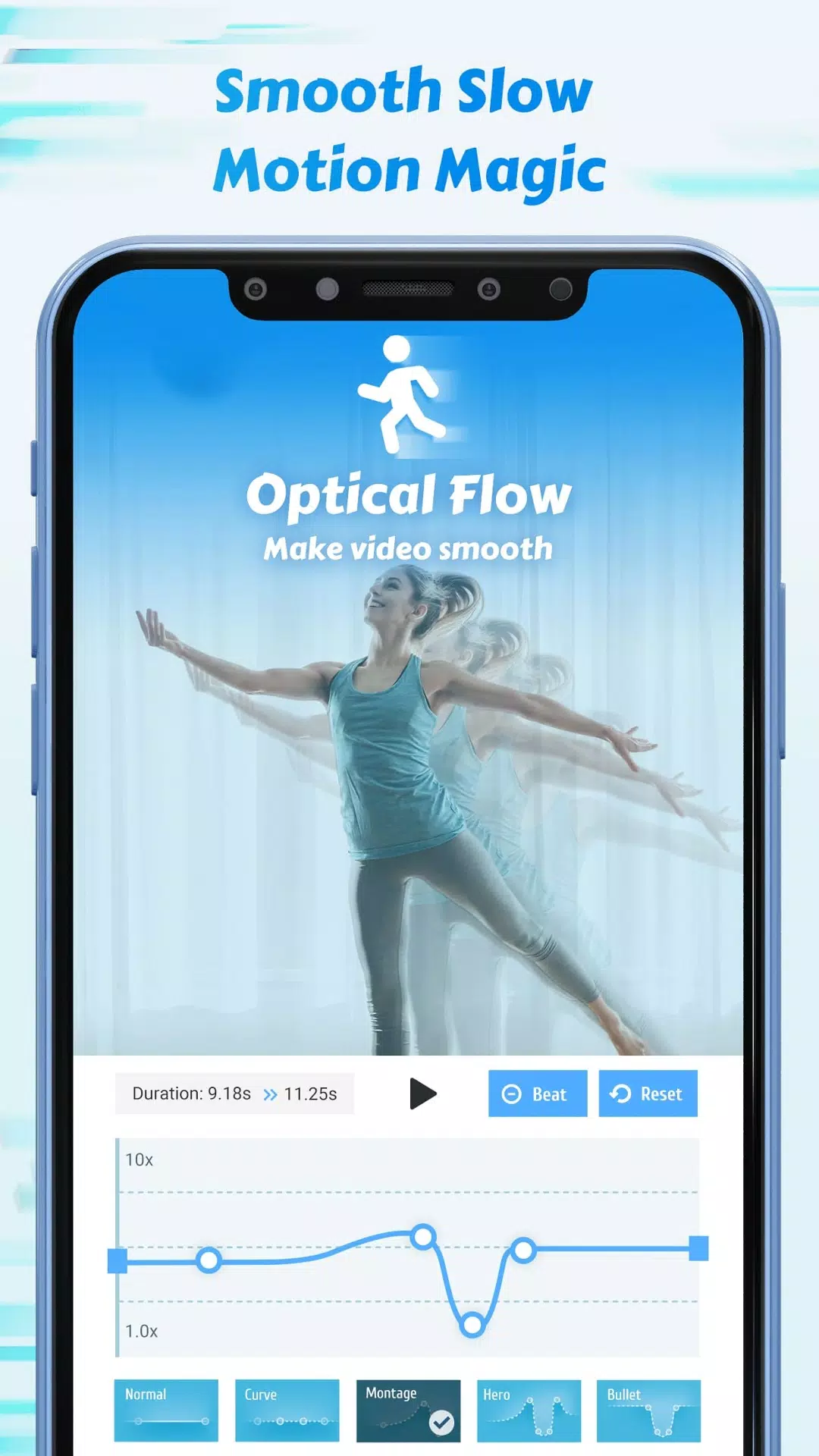 Time Cut : Smooth Slow Motion Capture d'écran 0