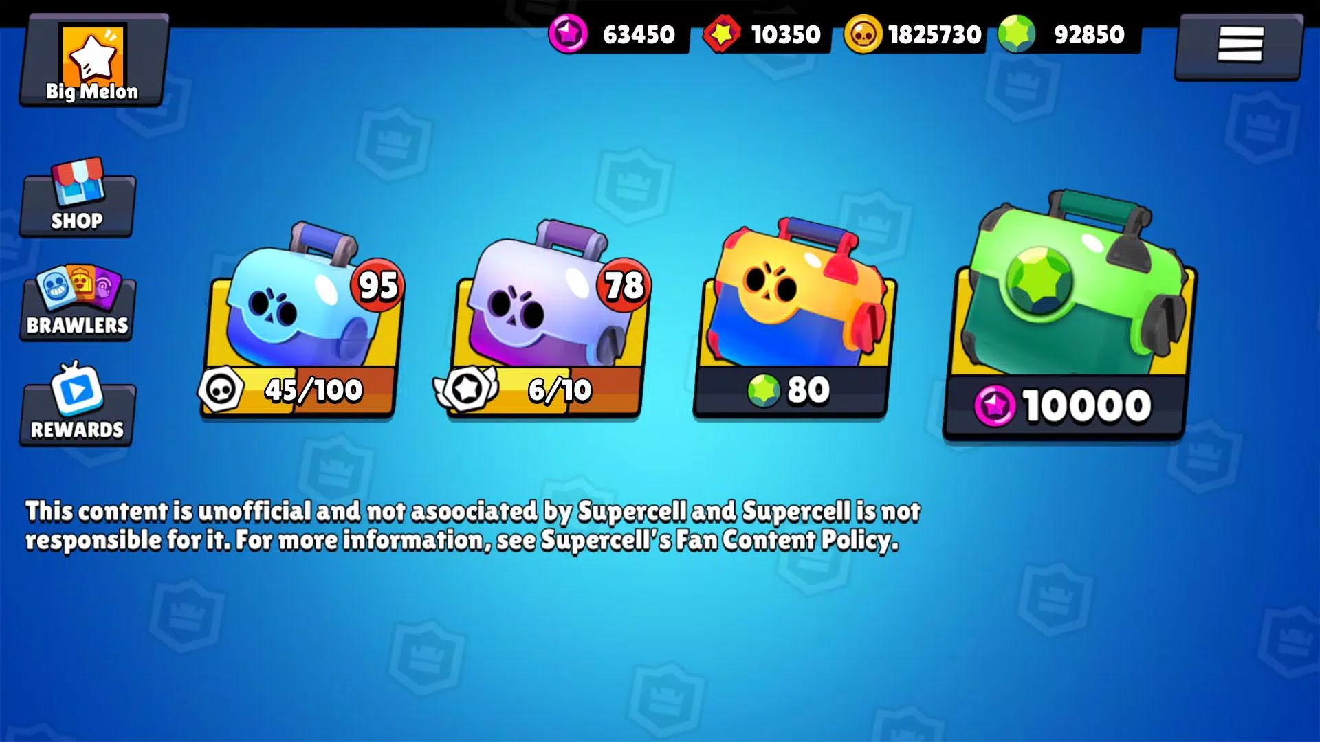 Box Simulator for Brawl Stars 螢幕截圖 1