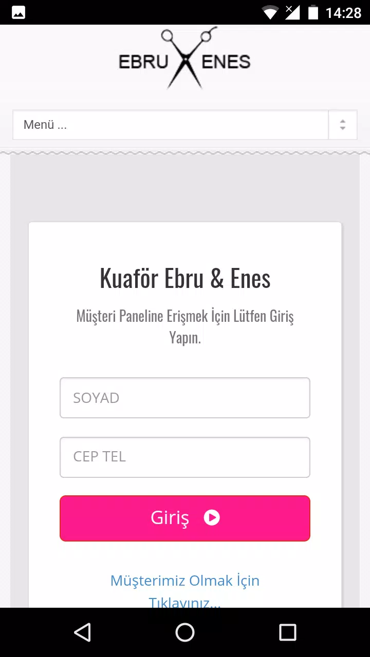 Kuaför Ebru Enes スクリーンショット 1