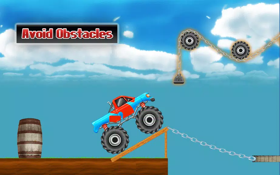 Rope Bridge Racer Car Game Schermafbeelding 0