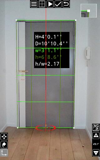 Schermata 3D Measurement App - Plumb-bob 0