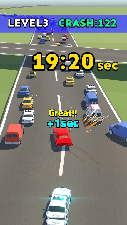 Car Chase And Crash Run Screenshot 3