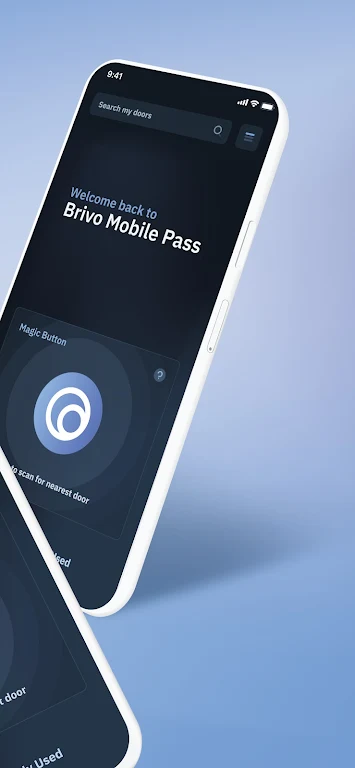 Schermata Brivo Mobile Pass 1