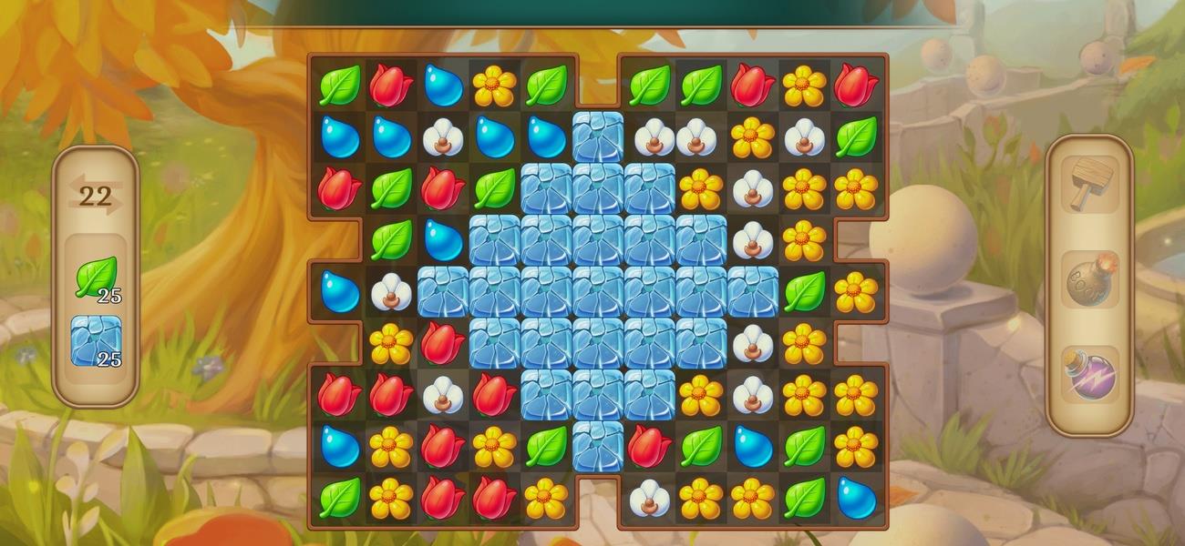 Frozen Flowers Screenshot 1