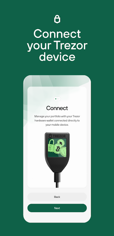 Trezor Suite Lite Screenshot 3