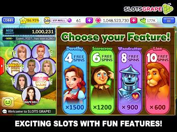 SLOTS GRAPE - Casino Games Tangkapan skrin 1