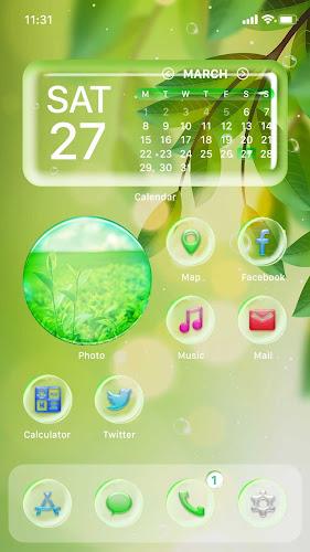 Wow Water Theme - Icon Pack Captura de pantalla 0