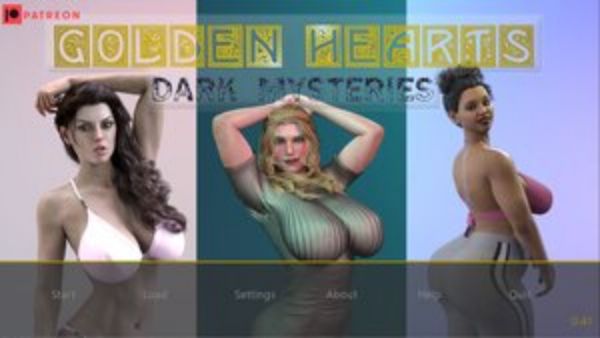 Schermata Golden Hearts and Dark Mysteries 1