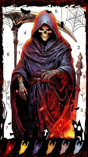 Death Park Coloring Games 螢幕截圖 2