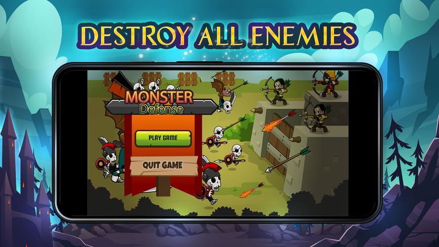 Monster Defence স্ক্রিনশট 1