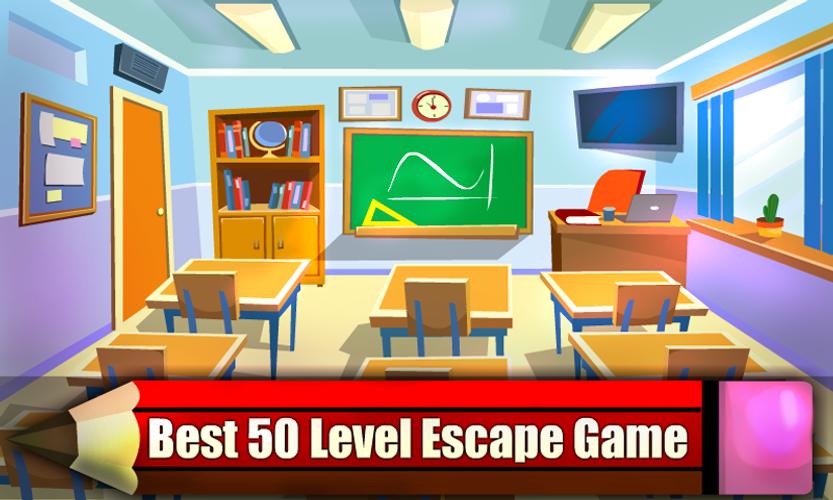 ROOM ESCAPE GAME-SCHOOL RIDDLE 스크린샷 1