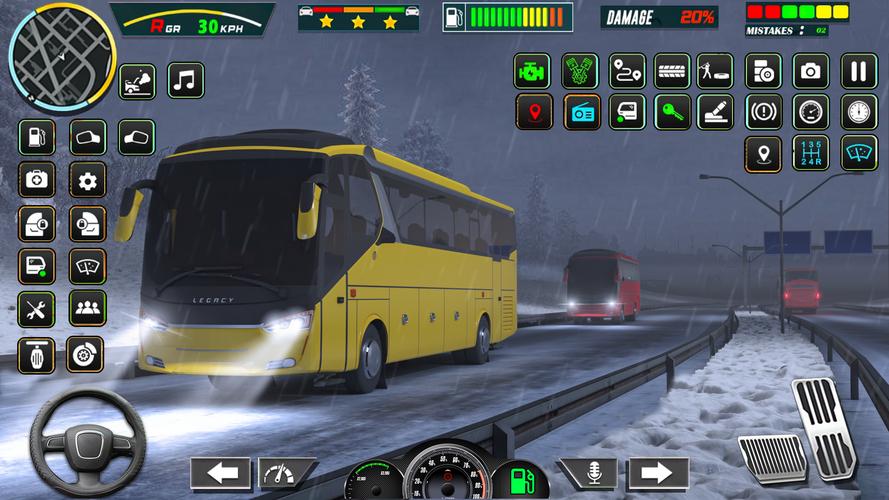 Classic Bus Simulator Games 3D स्क्रीनशॉट 1