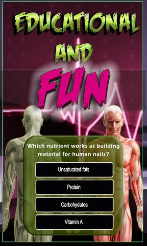 Human Anatomy Pro Trivia Capture d'écran 2