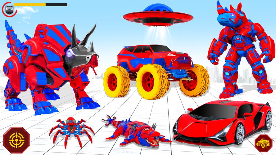 Rhino Robot Car Transformation 스크린샷 3