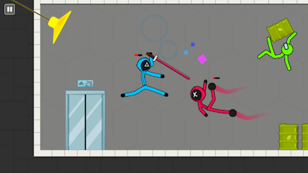 Skinnyman Battle Playground 2 Mod ภาพหน้าจอ 1