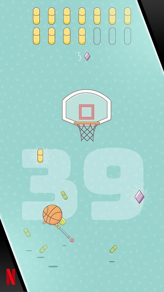 Shooting Hoops Mod Ảnh chụp màn hình 3