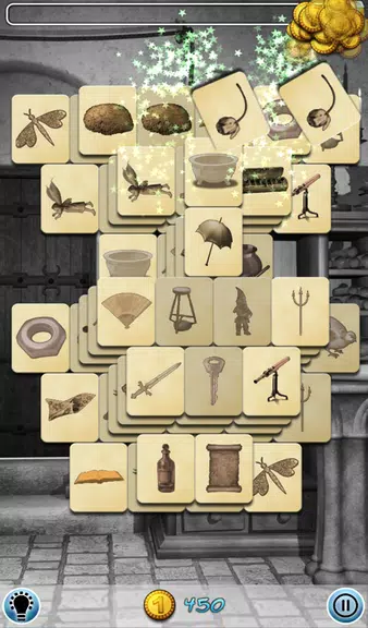 Mahjong: A Wizards World 螢幕截圖 2
