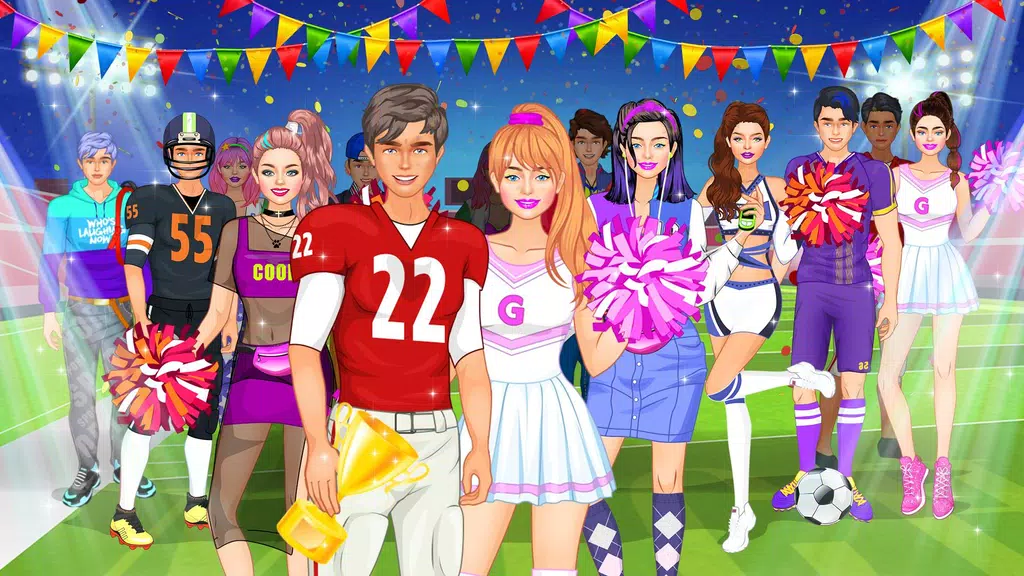 Schermata College Sport Team Makeover 0