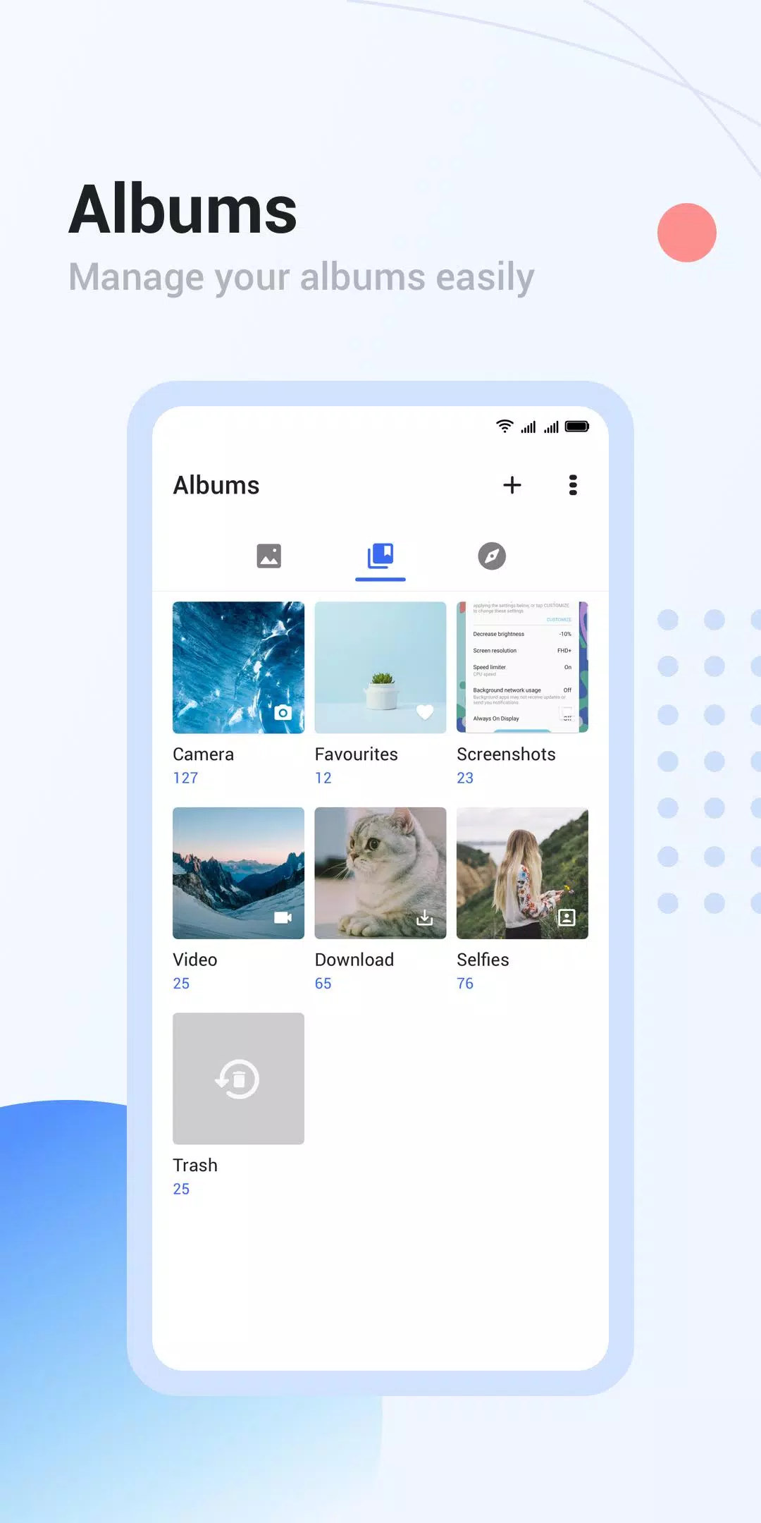 Gallery - Simple and fast Capture d'écran 1