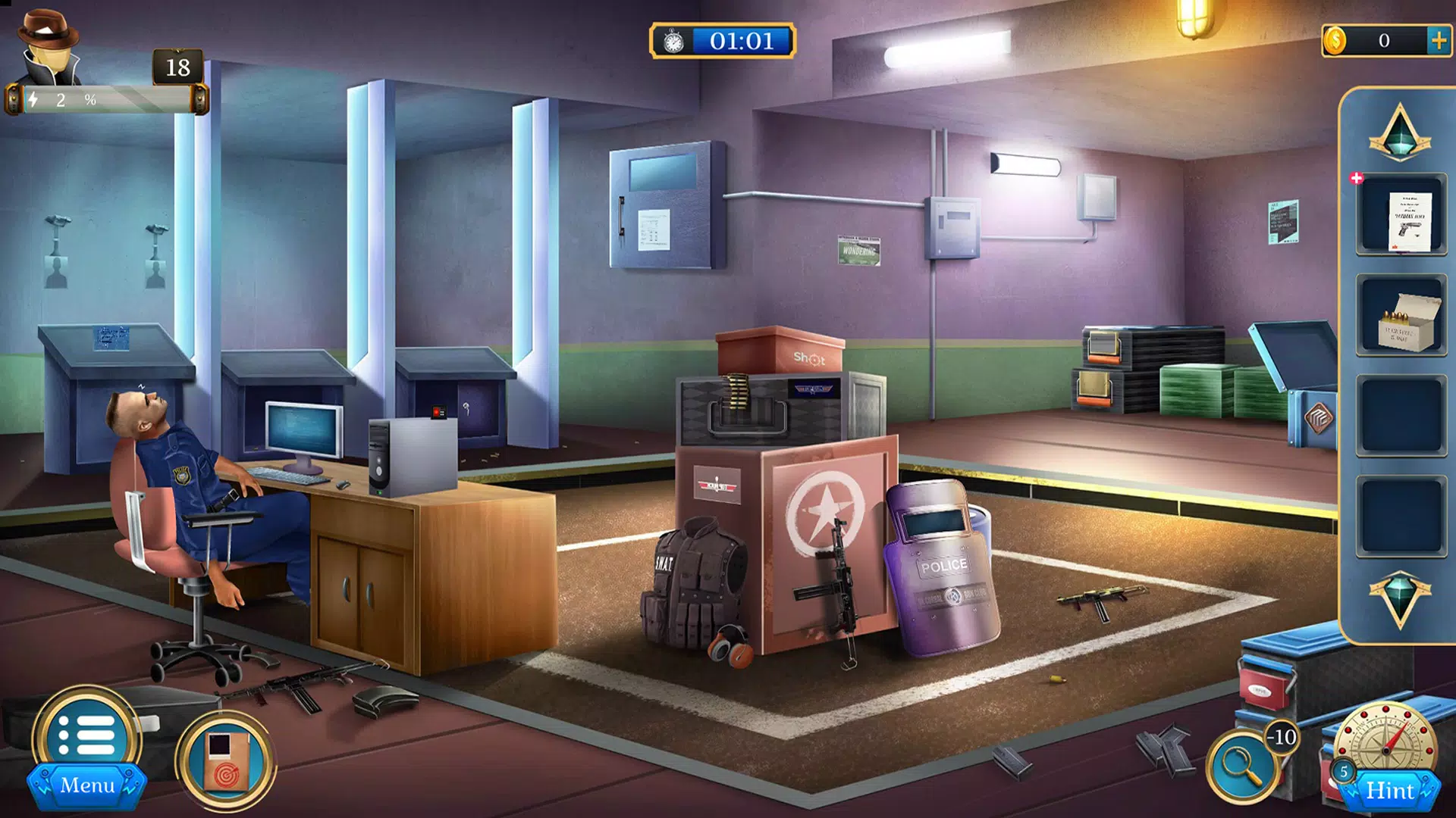 Room Escape: Detective Phantom Ảnh chụp màn hình 1