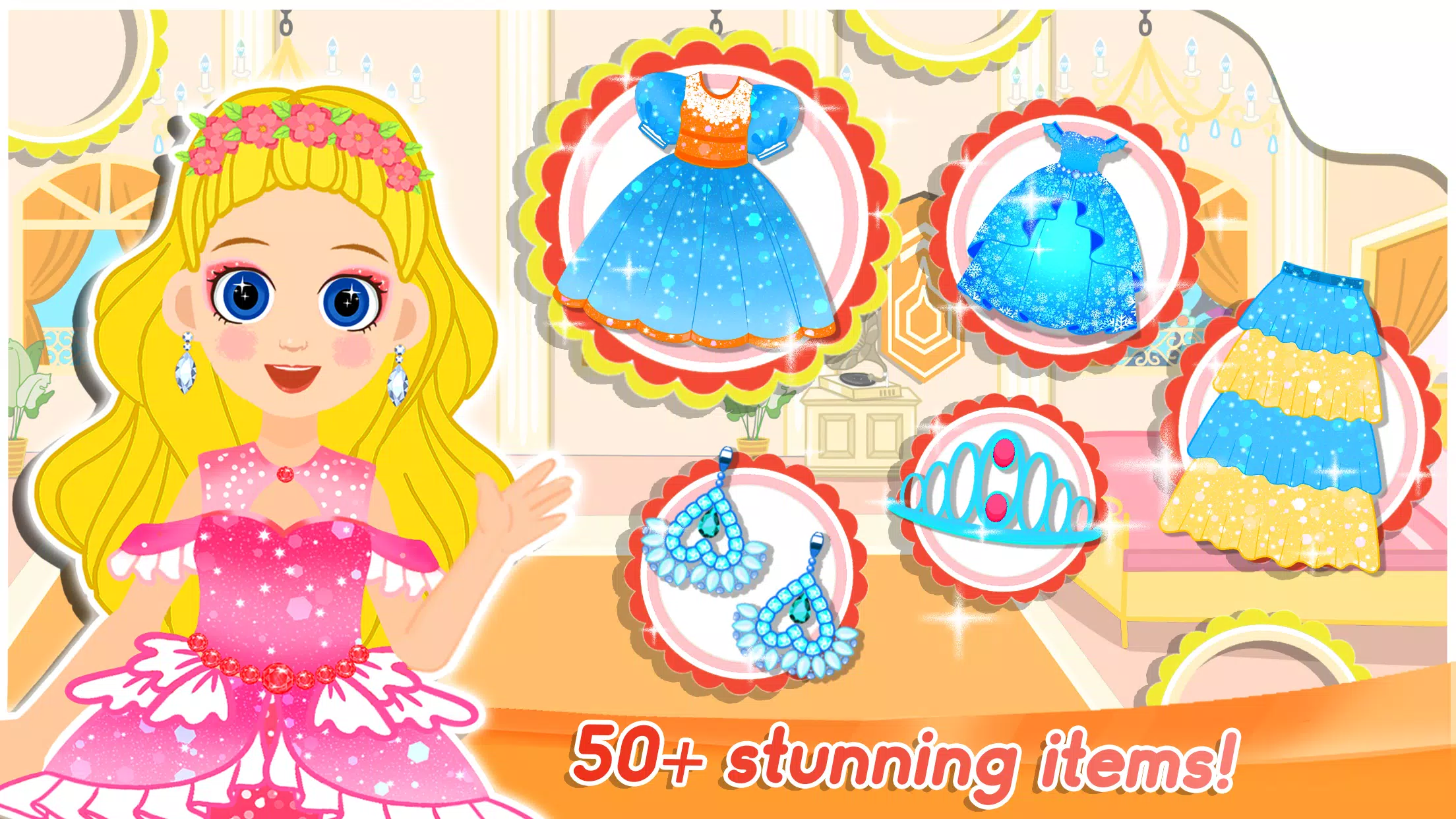 Princess Makeup Dress Makeover Screenshot 0