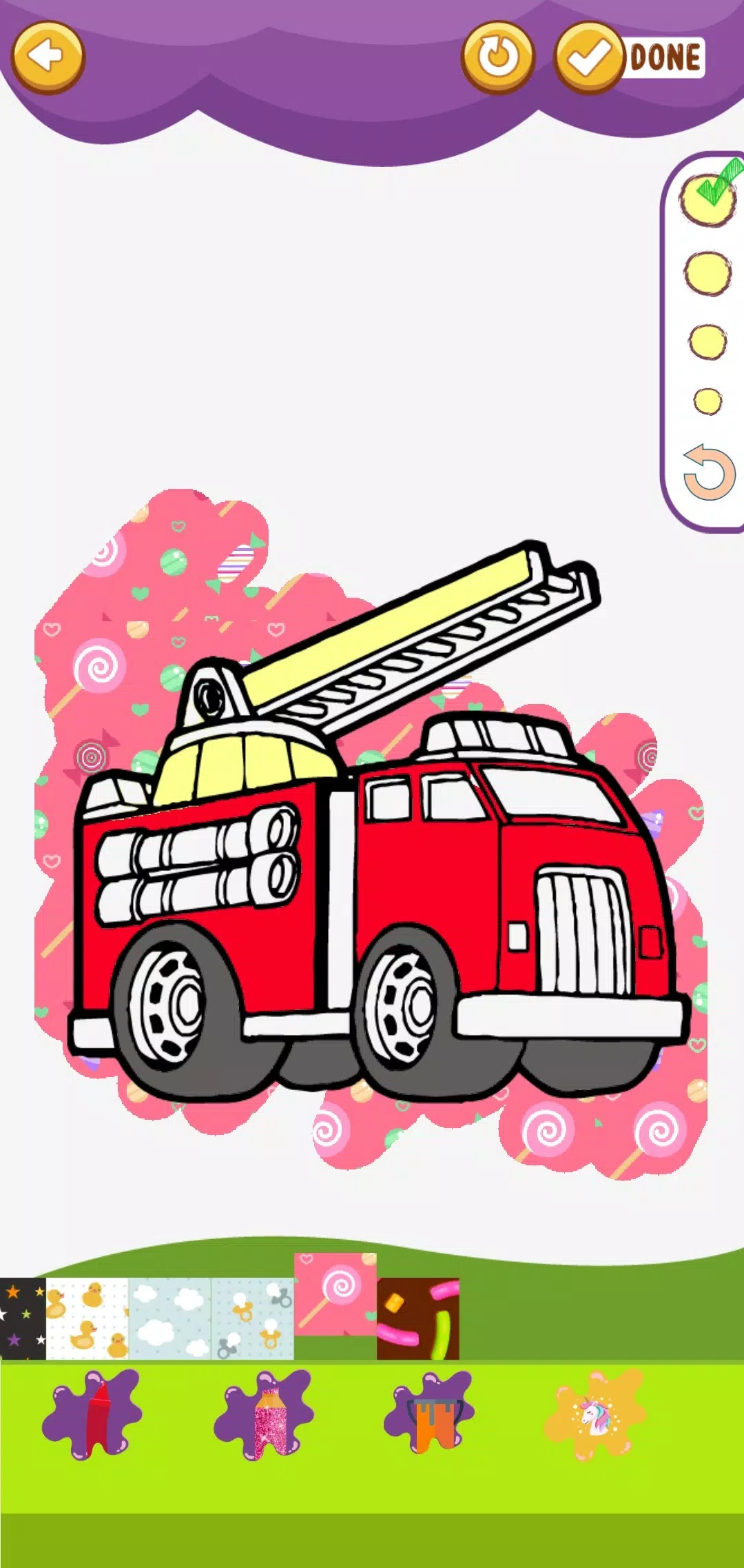 Trucks Coloring Pages ဖန်သားပြင်ဓာတ်ပုံ 3