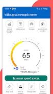 WiFi analyzer, WiFi speedmeter Screenshot 1