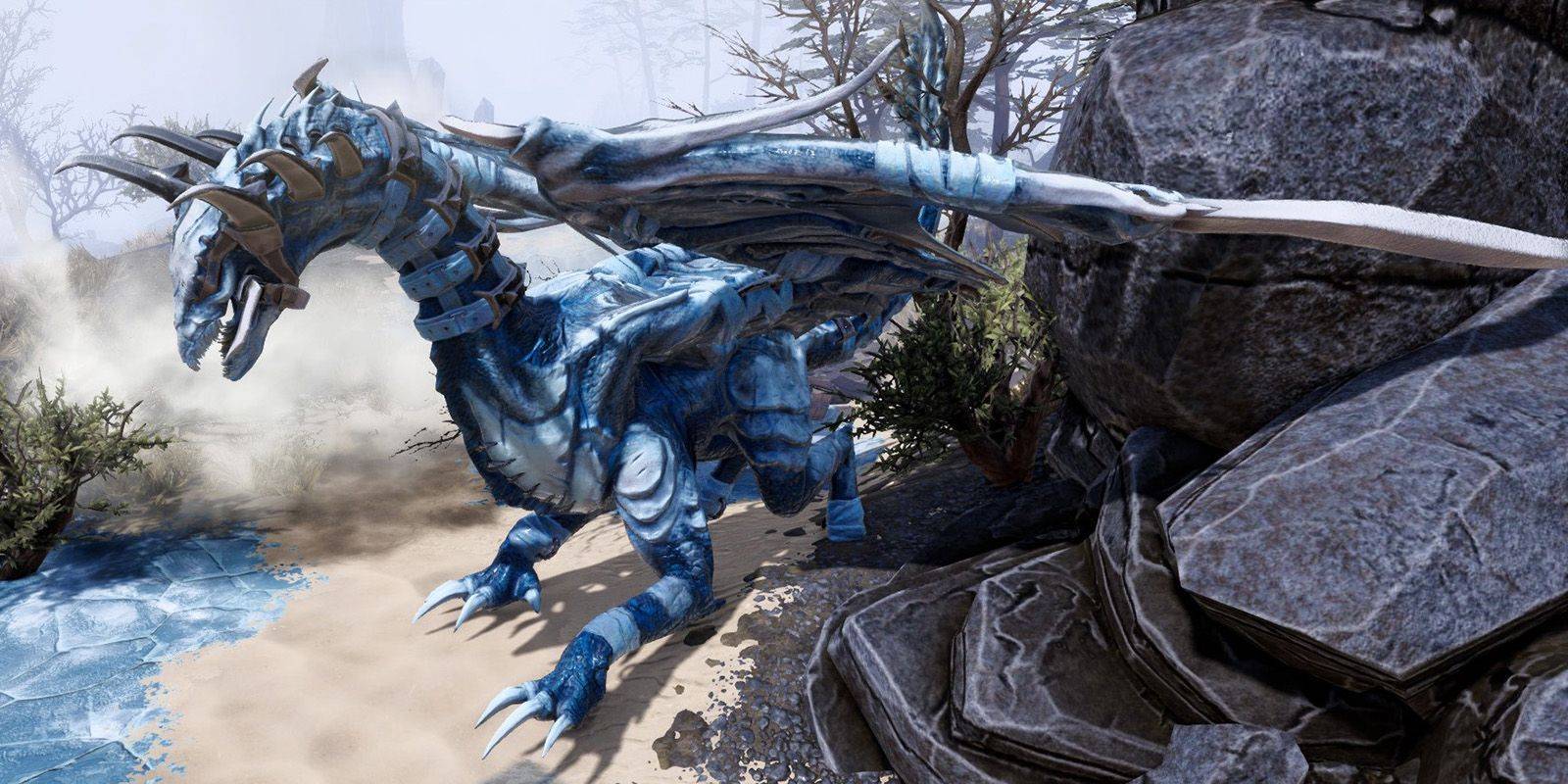 Fang van de winterdraak