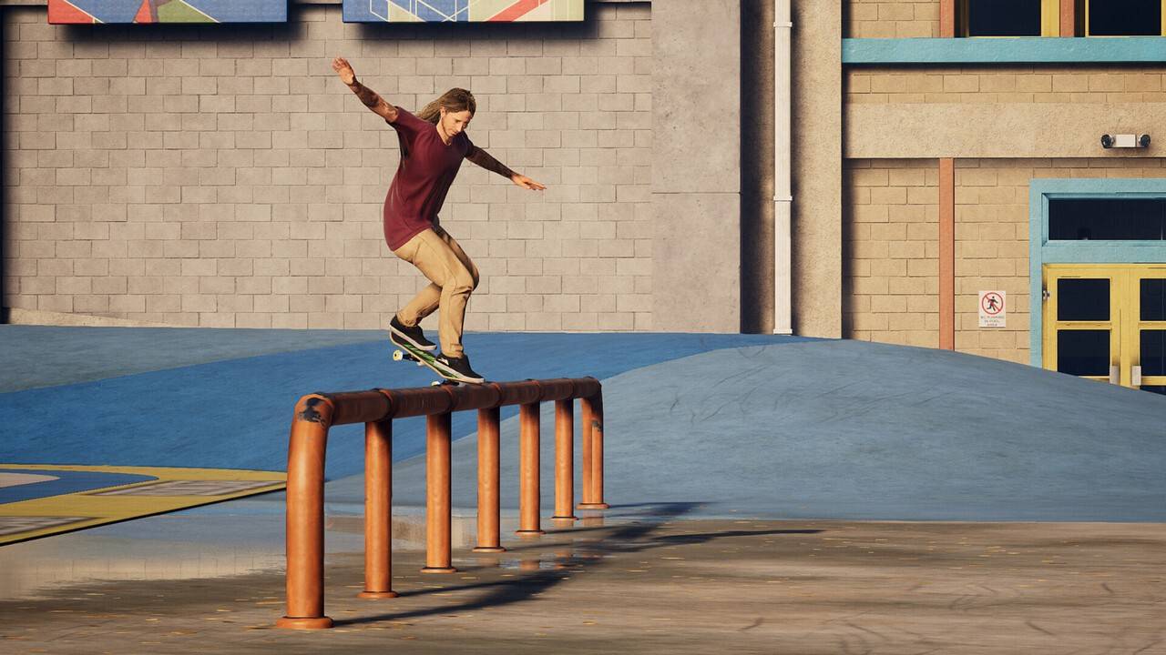 นักสเก็ตมืออาชีพของ Tony Hawk ล้อเล่นในแผนที่ใหม่