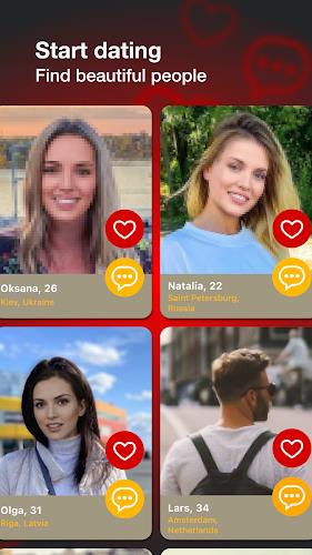 Match & Meet app - Encontros Captura de tela 0