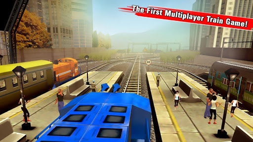 Train Racing Games 3D 2 Player 스크린샷 2