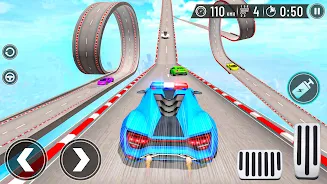 Car Games: Stunts Car Racing Tangkapan skrin 0