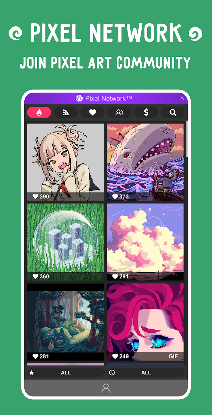 Pixel Studio Family Pixel art editor for Family 螢幕截圖 2