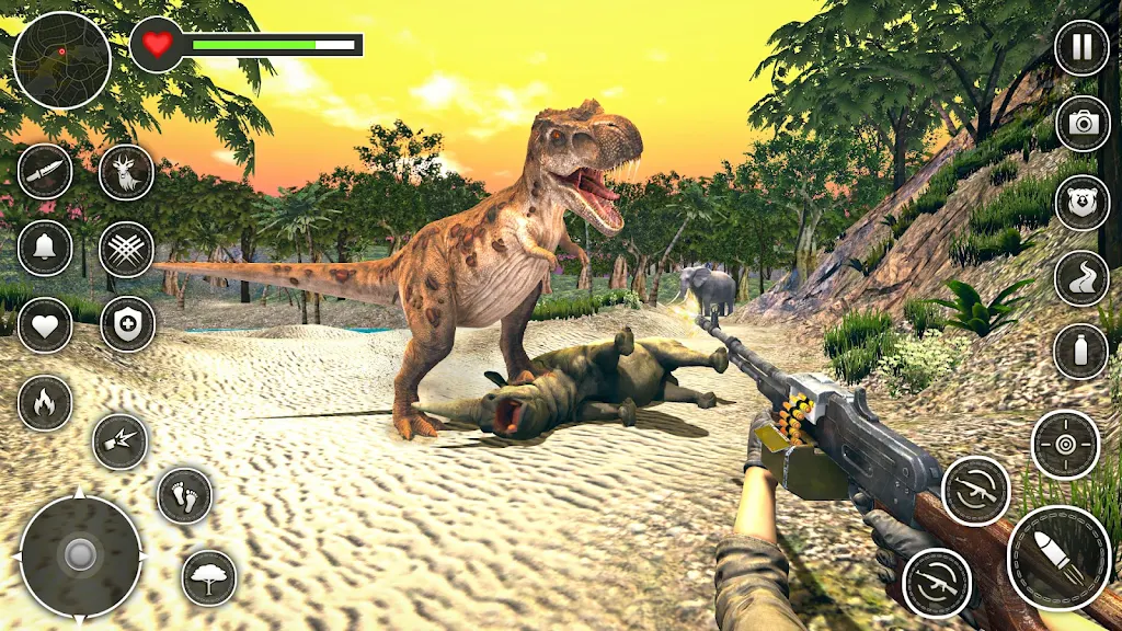 Dinosaur Hunter 3D Game স্ক্রিনশট 2