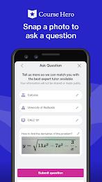Course Hero: Homework Helper ภาพหน้าจอ 0