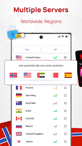 Norway VPN: Get Norway IP 螢幕截圖 1